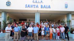 Reencuentro de antiguos alumnos del Santa Baia de Boiro