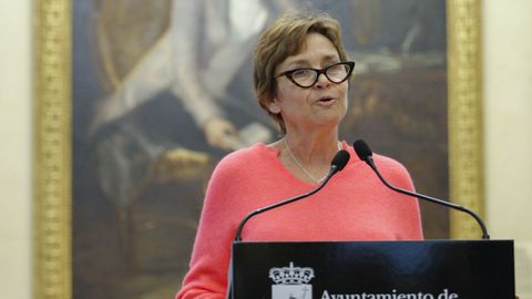 La alcaldesa de Gij�n, Carmen Moriy�n