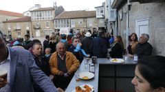 Imagen de la edici�n anterior de la fiesta de solteros en Celanova