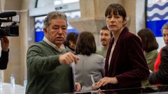 Miguel Anxo Fern�ndez Lores e Ana Pont�n, este venres en Pontevedra