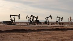 Pozo de petr�leo en Siria.