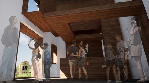 El Arzobispado de Oviedo presenta el proyecto para la conservaci�n de la antigua Casa rectoral de Santa Mar�a del Naranco