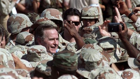 La vida de George H. W. Bush, en imgenes