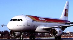 Un Airbus A319 como este. El avi�n alcanzado por el rayo tiene capacidad para 124 personas y empez� a ser construido en 1995