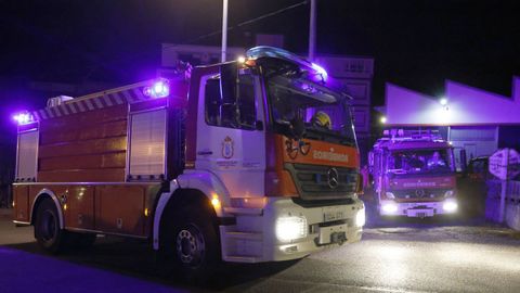 Veh�culos de bomberos, en imagen de archivo