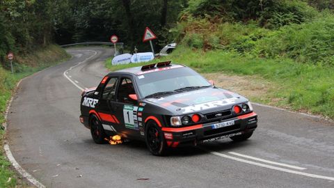  El avilesino Daniel Alonso es el nuevo Campe�n de Europa de Rallyes de Hist�ricos con su Ford Sierra Cosworth.