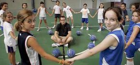 Rub�n Dom�nguez ejerci� como director t�cnico de la cantera del Cortegada la pasada temporada.