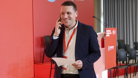Aitor Bouza, diputado autonmico y secretario general del PSdG-PSOE en Santiago