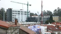 Las obras del cuartel de la Guardia Civil en As Cancelas est�n a punto de finalizar