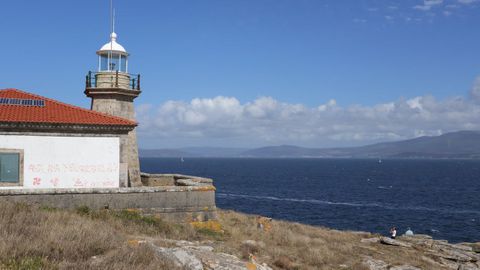 Faro de Louro, en Muros