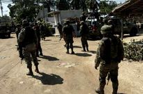 Operativo policial y militar cerca de donde fueron violadas seis espa�olas en Acapulco.