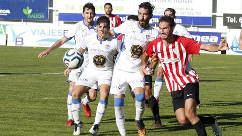 Partido entre el Boiro y el Atlético Arteixo 2021