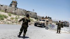 La fortificada base Bagram fue el centro de los ataques a�reos contra los talibanes.