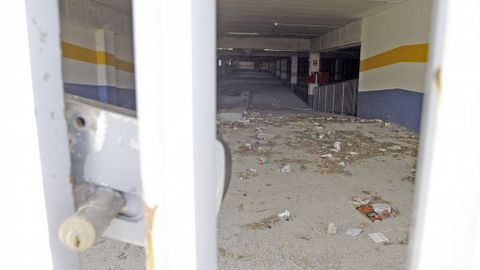 En Boiro, el p�rking de A Boqueira no lleg� a abrir.