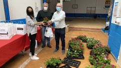 Imagen de archivo de una entrega anterior de flores.