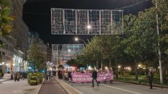 Marcha por el 25N en A Coru�a