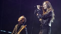 La Oreja de Van Gogh actuando en Mara Pita en 2012