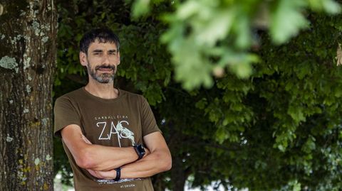 Fernando Nieto � vogal da asociaci�n Castro-Meda de Zas 