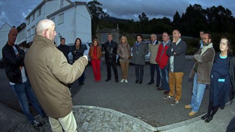 Homenaje a los mártires de Cans en Porto do son