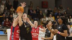 Imagen del partido del pasado s�bado del Cortegada frente al ADBA.