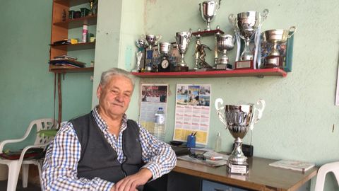 Eugenio Mato fue fundador y presidente hasta su fallecimiento del CD Palas