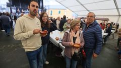 La Festa da Enfariada, plato tpico de la gastronoma de Trabada, que se celebr el fin de semana pasado