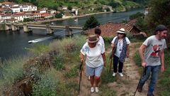 Un recorrido por el Camino de Invierno en Belesar, entre O Savi�ao y Chantada