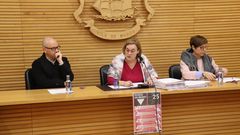 Foto de archivo de un pleno en Muros