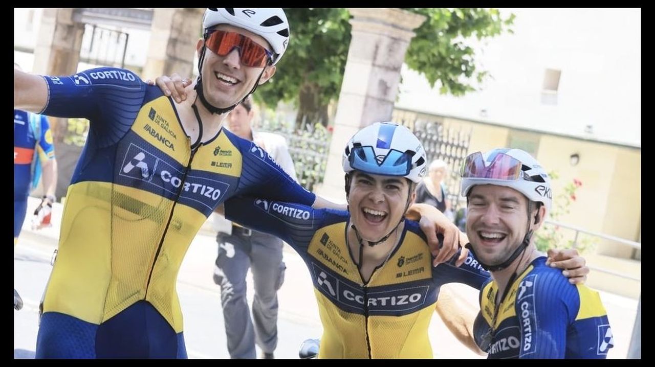 Óscar Fuentes, del Padronés Cortizo, se lleva la Vuelta a Extremadura