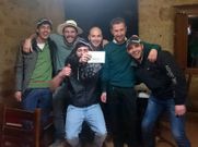 Los jugadores del Juventus, celebrando el triunfo. 