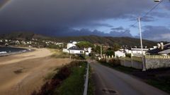 En imagen, carretera en Area por la que, seg�n denuncian testigos, en ocasiones se producen carreras y derrapes
