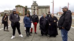 Protesta de Sociedad Gitana en la Praza do Rei