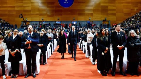 Entrada de los reyes al funeral por las v�ctimas del accidente de Adamuz