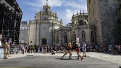 Las im�genes del Arde Lucus de este viernes