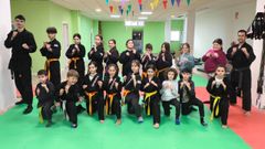 Integrantes del equipo barbanzano.