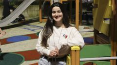 Catalina Lavandeira, el pasado lunes en Santiago, est� inmersa en la b�squeda de sanitarios, sobre todo dermat�logos, para la misi�n de cooperaci�n que �frica Directo�llevar� a cabo en octubre