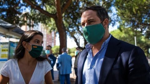 Rocío Monasterio y Santiago Abascal, en una imagen de archivo