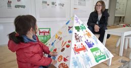 Gadis llev� a A Estrada una muestra itinerante sobre alimentaci�n saludable.