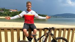 Marco Veiga tras la Montefaro Race del fin de semana.
