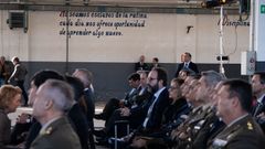 Varios invitados durante el III Encuentro del Ecosistema de la Industria Nacional de Defensa centrado en el Corredor Norte, en la F�brica de Armas de La Vega, a 17 de marzo de 2026, en Oviedo