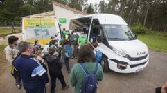 Salida desde el Espazo da Natureza de Oza hacia el bosque da Ribeira da Pena, este domingo 