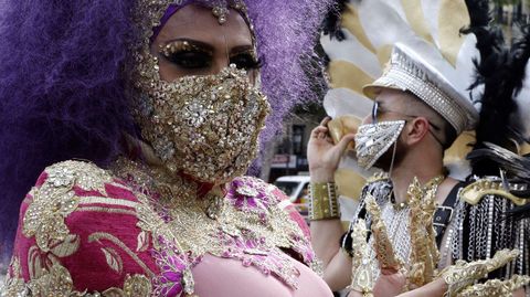 Desfile del Orgullo 2021 en Madrid