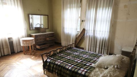 Dentro de la casa de los Eiroa en Xuvia.
