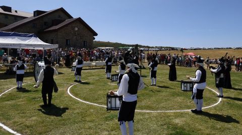 Celebracin en Manzaneda de la final del certamen celtibrico de bandas de gaitas.