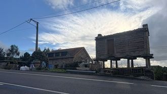 El h�rreo est� en Agramar (Xavi�a, Camari�as).