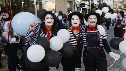 Desfile del s�bado de pi�ata en Celanova