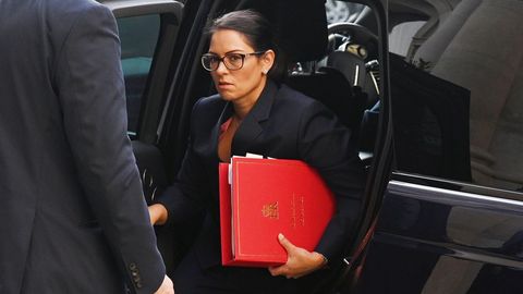 La ministra de Interior brit�nica, Pitri Patel