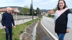 O alcalde Xan Casta�o e a concelleira de Obras, Vanesa P�rez