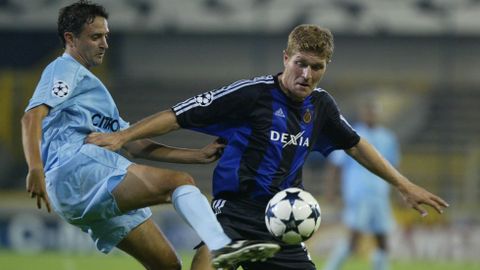 Brujas-Celta en Champions el 16 de septiembre del 2003