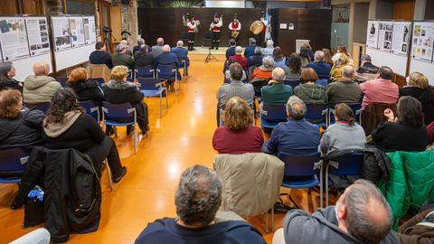 El Cuarteto Anxu��a puso el broche final a la conmemoraci�n del aniversario del Toxos e Froles